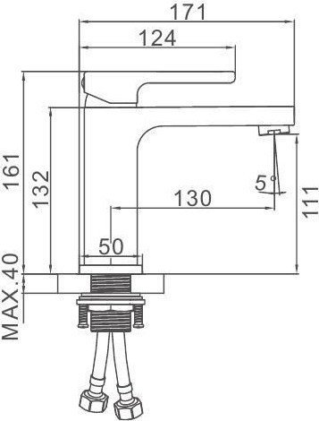 Смеситель Gerhans K11027Y