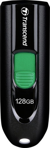 USB Flash Transcend JetFlash 790C 128GB (черный/зеленый)