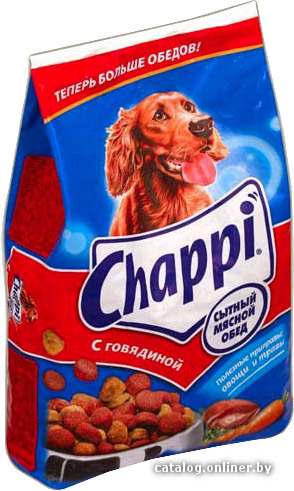 Корм для собак Chappi с говядиной 2.5 кг