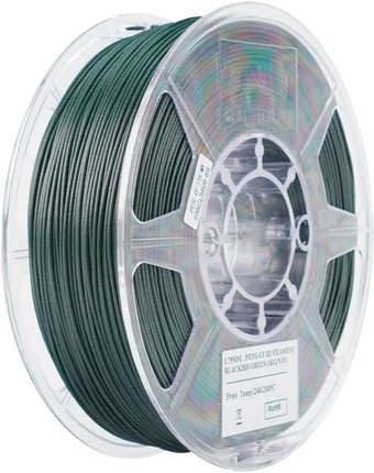 Филамент eSUN PETG-CF PETG-CF175D-G1TZ1 (1.75 мм, 1 кг, темно-зеленый)
