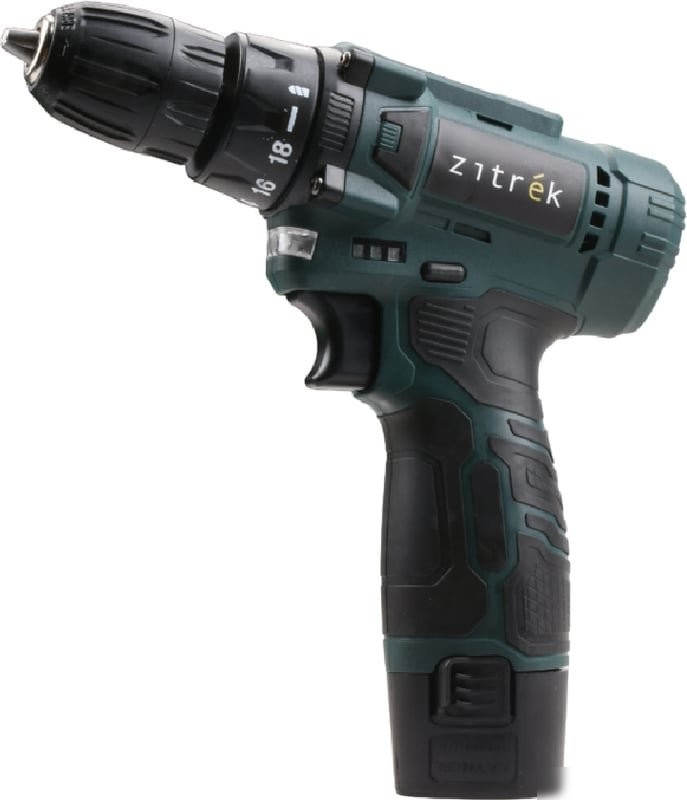 Дрель-шуруповерт Zitrek Green 12V Max 085-1015 (с 1-им АКБ)