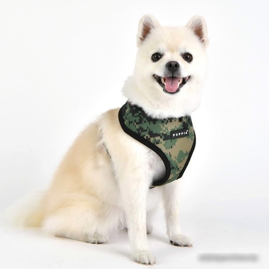 Шлейка Puppia Sentinel PAUA-HA1827-KC-XL (хаки камуфляж)