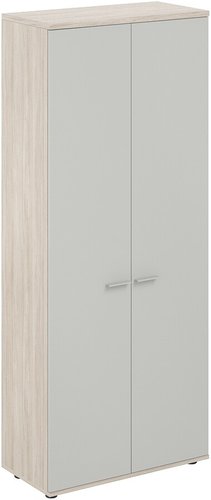 Шкаф распашной Norden 80х40х195.5 HDF SG.821.OL.SH (дуб светлый/серый бархат)