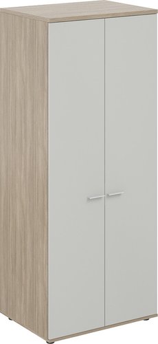 Шкаф распашной Norden 80x60x195.5 SG.825.OD.SH (дуб темный/серый бархат)