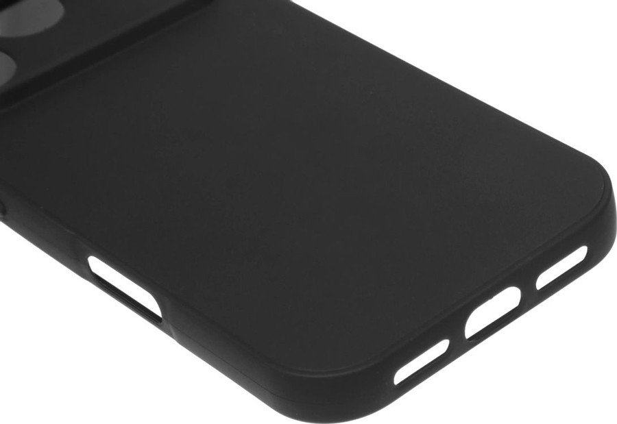 Чехол для телефона BoraSCO Silicone Case для Apple iPhone 17 Pro 75707 (черный)