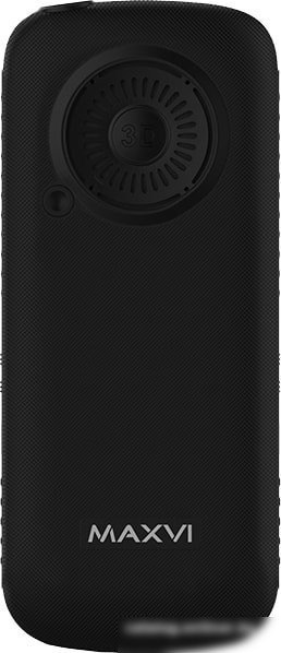 Кнопочный телефон Maxvi B21ds (черный)