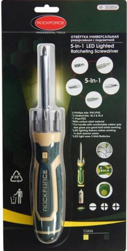 Набор бит RockForce RF-303854 (6 предметов)