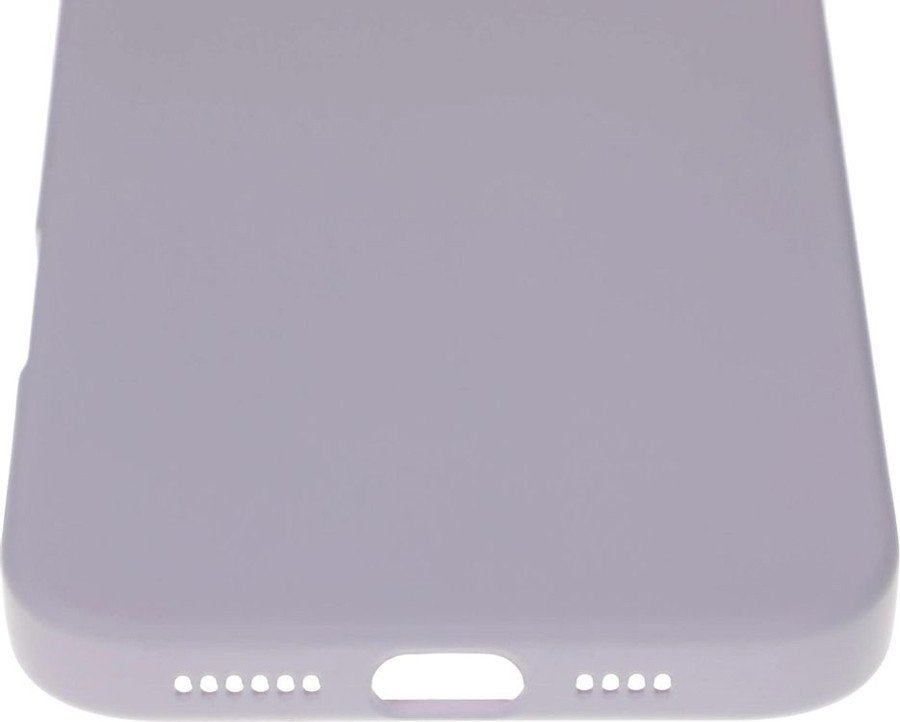 Чехол для телефона BoraSCO Microfiber Case для Apple iPhone 16 Plus 73686 (лавандовый)