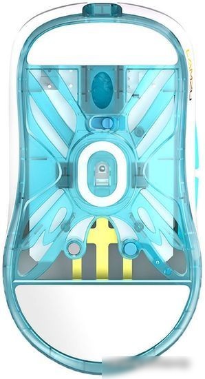 Игровая мышь Lamzu Atlantis Mini Pro (белый/голубой)