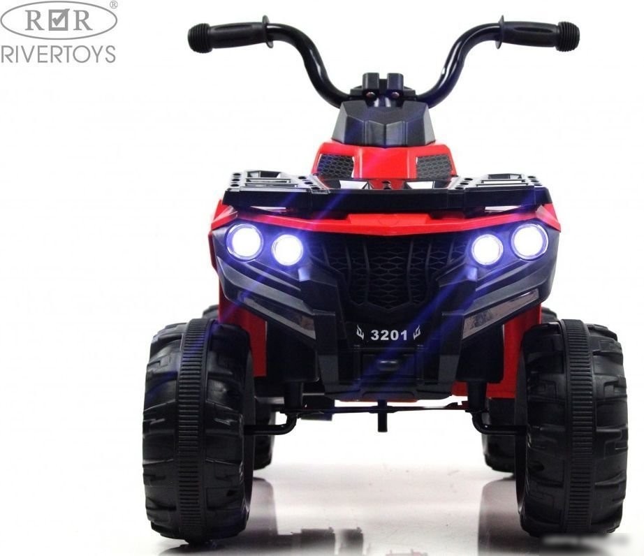 Электроквадроцикл RiverToys L222LL (красный)