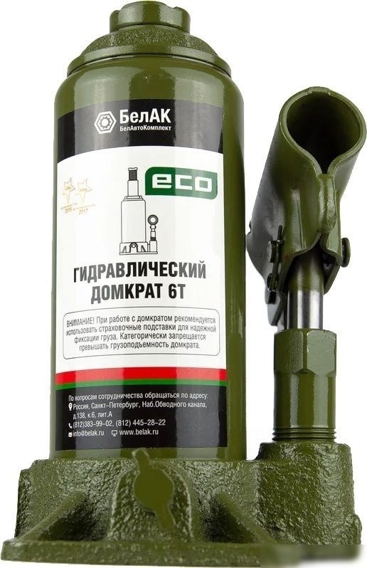 Бутылочный домкрат БелАК Эко БАК.70015 6т