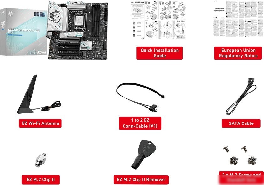 Материнская плата MSI B860M Gaming Plus WiFi