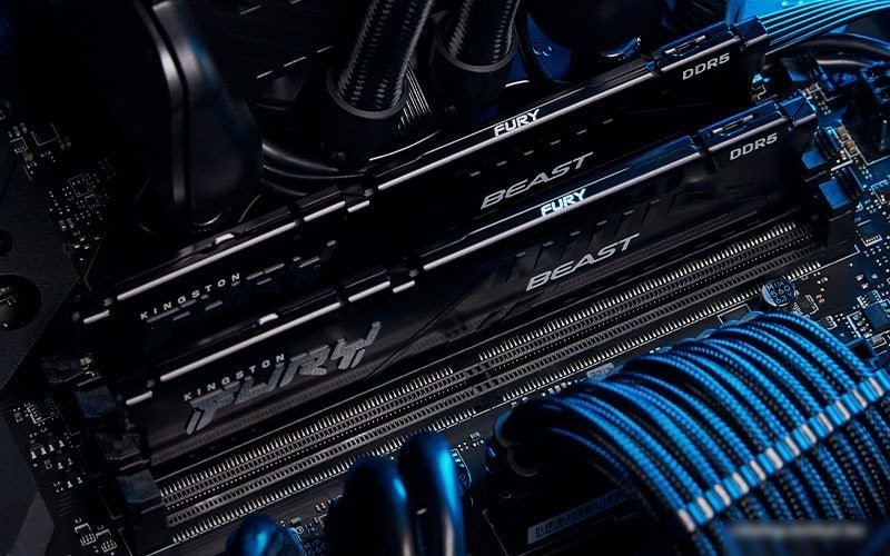 Оперативная память Kingston FURY Beast 16ГБ DDR5 6800 МГц KF568C34BBE-16