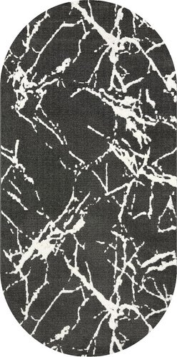 Ковер для жилой комнаты Safyun Bravo SN539-GREY-CREAM-OVAL (0.8x1.5)