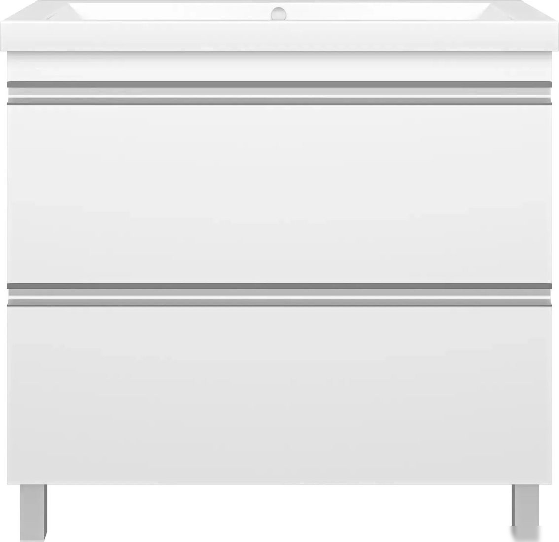 Misty Тумба с умывальником Ингрид 90 П-Инг-01090-012Я+10.150.00900.001