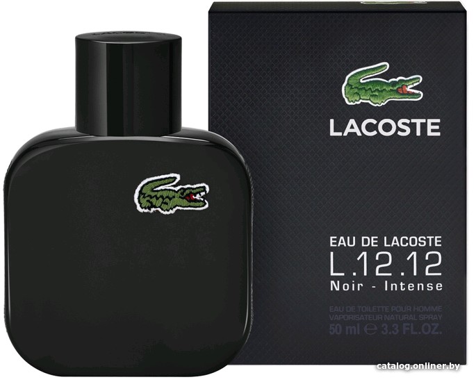 Lacoste L.12.12 Noir-Intense EdT (50 мл)