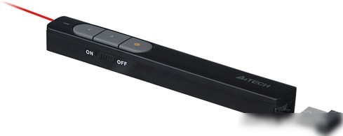Пульт ДУ A4Tech Wireless Laser Pen LP15 (черный)
