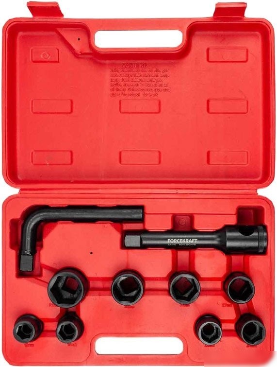 Набор головок слесарных ForceKraft FK-6104-5MPB(58240)