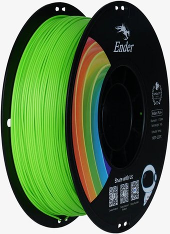Филамент Creality EN?PLA+ 1.75мм 3301010313 (1 кг, зеленый)