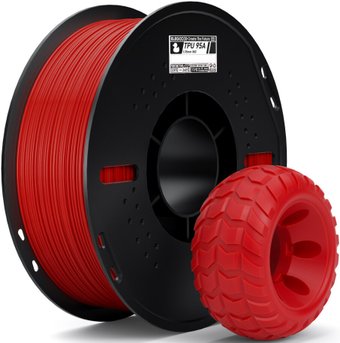 Филамент Elegoo TPU (1.75 мм, 1 кг, красный)