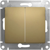 Выключатель перекрестный Schneider Electric Glossa GSL000465 (титан)