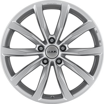Литые диски MAK Wolf 18x8" 5x112мм DIA 57.1мм ET 44мм Silver