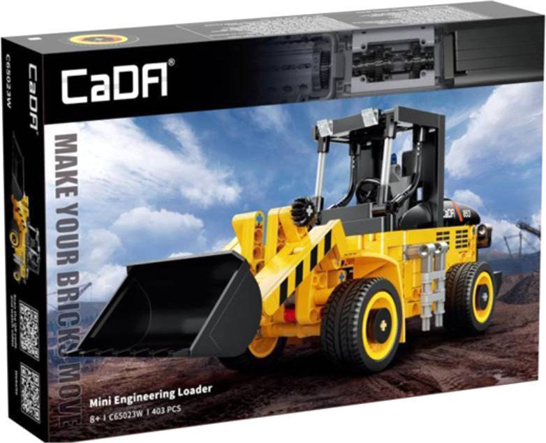 Конструктор CaDa Погрузчик с ковшом C65023W