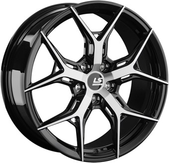 Литые диски LS FG14 19x8.5" 5x114.3мм DIA 67.1мм ET 45мм BKF
