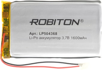 Аккумуляторы Robiton LP504368 1600mAh 1 шт.