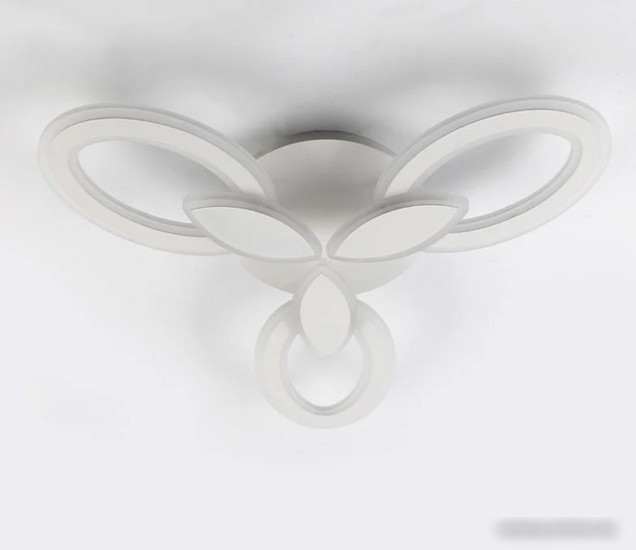 Люстра Estares Aurora Double 60W 3F-575x80-WHITE/WHITE-220-IP20