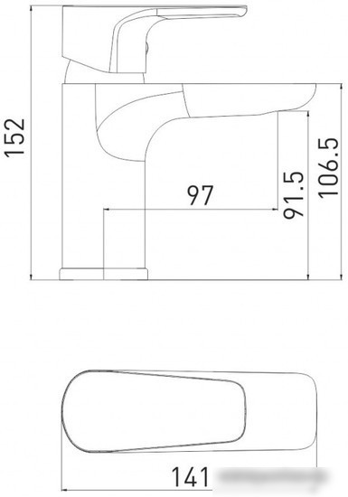 Смеситель Gross Aqua Evo 6241297C