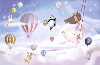 Виниловые обои Citydecor Princess 4 400x260