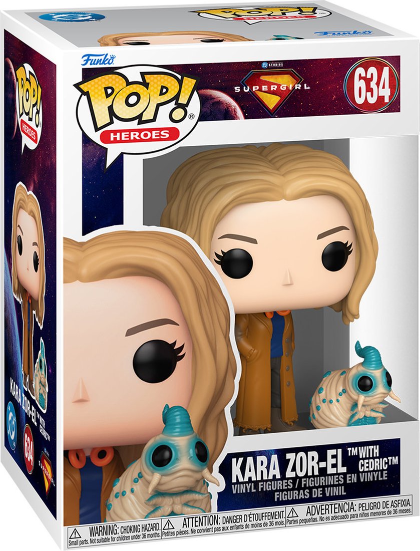 Фигурка Funko POP! Heroes. Supergirl Kara Zor-El With Cedric Fun90795