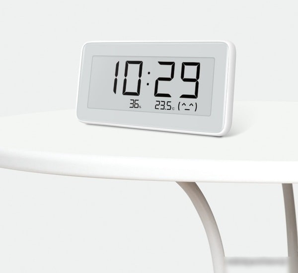 Термогигрометр Xiaomi Temperature and Humidity Monitor Clock LYWSD02MMC (международная версия)