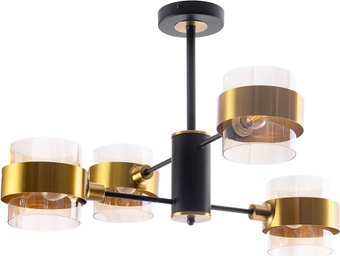 Люстра средней высоты Arte Lamp Carlo A8205SP-4BK