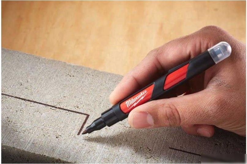 Маркер Milwaukee Inkzall Fine Point Marker with Stylus 48223101 (черный)