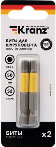 Набор бит Kranz KR-92-0423-1 (2 шт)