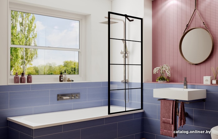 Душевая шторка Ambassador Bath Screens 16041209 80