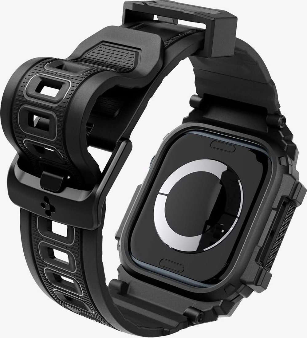 Ремешок Spigen Rugged Armor Pro для Apple Watch 10 42 мм ACS08591 (черный)