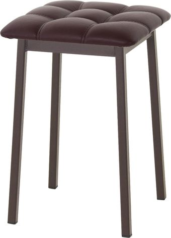 Табурет AMC Comfort 7К2.14 (кожзам, бордовый/коричневый)