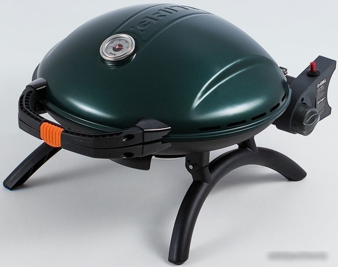 Портативный газовый гриль O-grill 900MT (зеленый)
