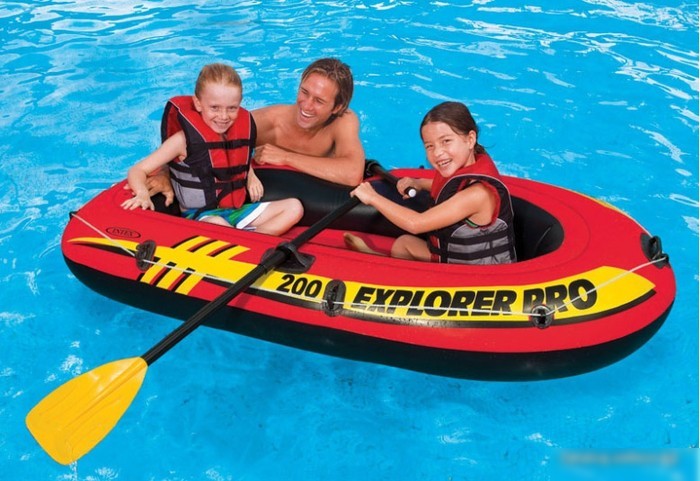Гребная лодка Intex Explorer Pro 200 (Intex-58357)