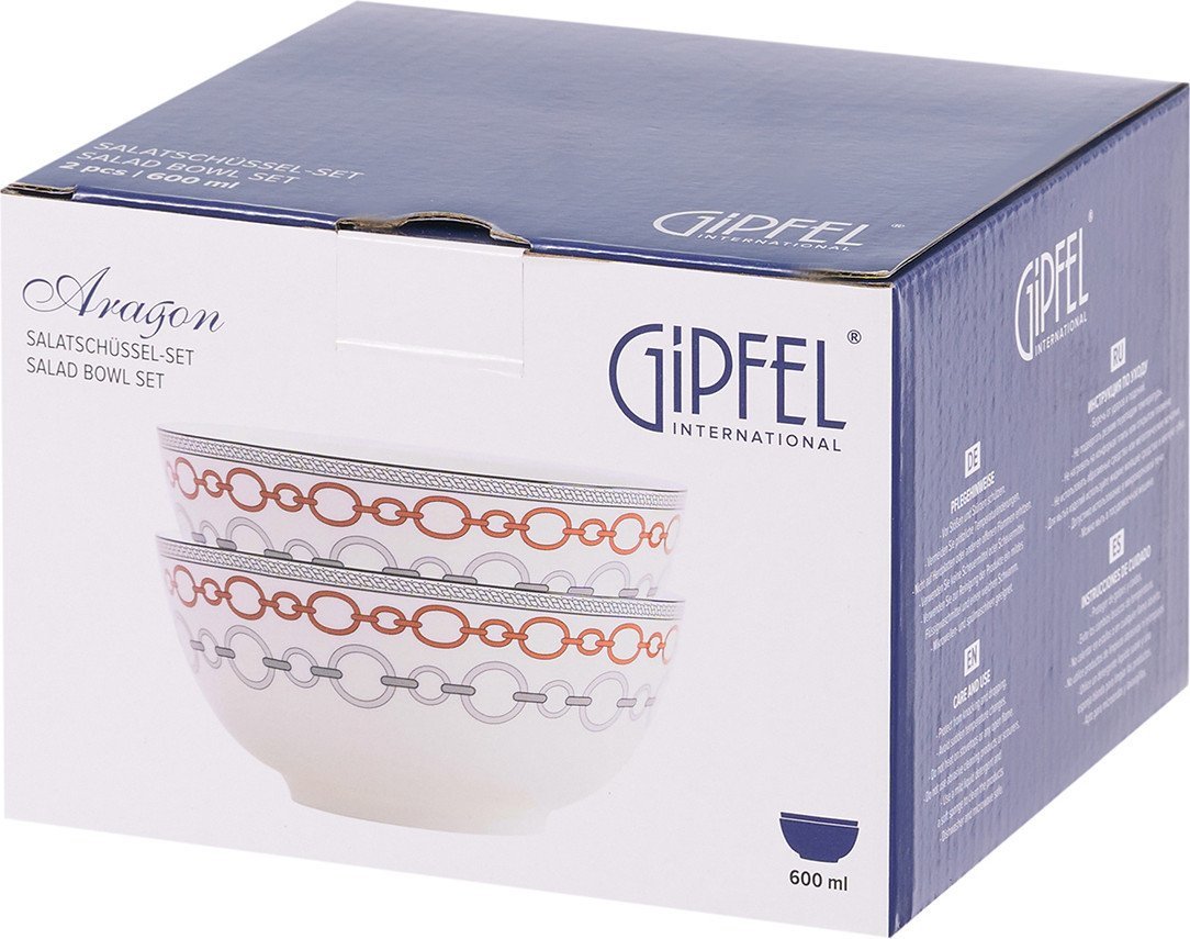 Набор салатников Gipfel Aragon 43473 (2шт)