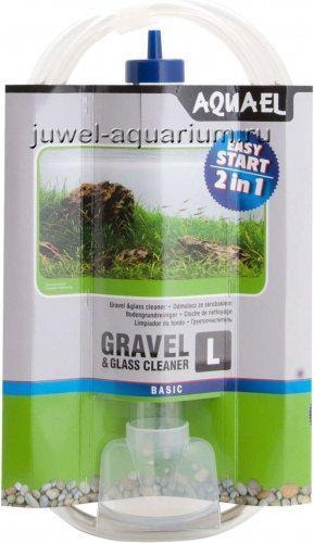 Очиститель грунта AquaEl Gravel & Glass Cleaner L 330 мм
