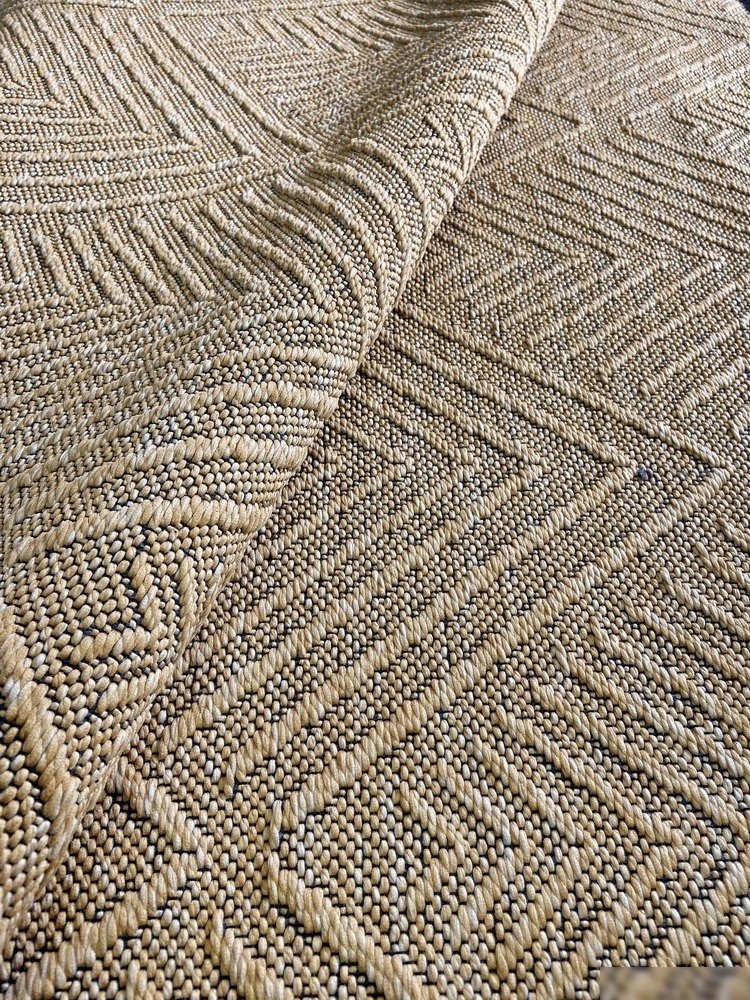 Ковер для жилой комнаты Linea Hali Gabardine K5052-GOLD (0.75x1.5)