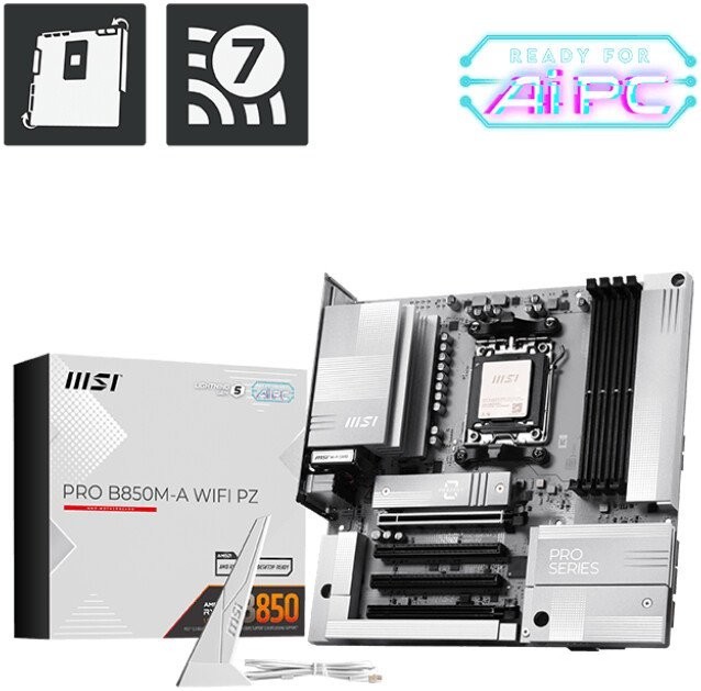 Материнская плата MSI Pro B850M-A WiFi PZ