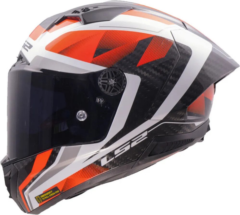 Мотошлем LS2 FF805 Thunder GP Aero Raute (S, белый/красный) Мотошлем LS2 FF805 Thunder GP Aero Raute (S, белый/красный)