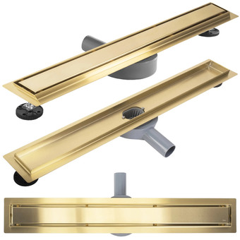 Трап/канал Rea Neox Pro Matt Gold 900