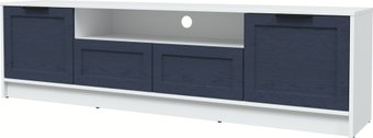 Тумба Интерлиния ТВ Концепт Тренд КТ-ТВ4-50 (белый платинум/дуб королевский)