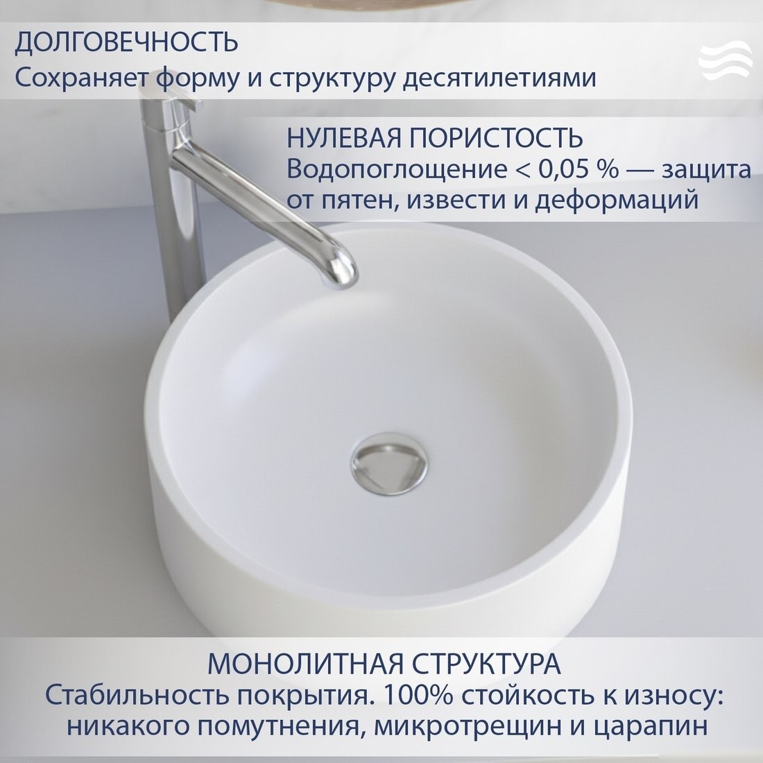 Умывальник Lauter Laguna 21L401PW (Pure White)